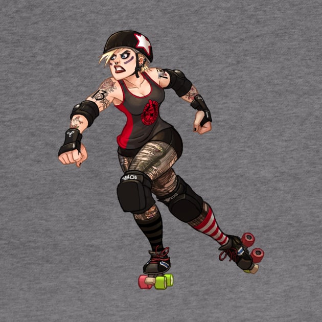 Arsenicki - roller derby star by mdashow